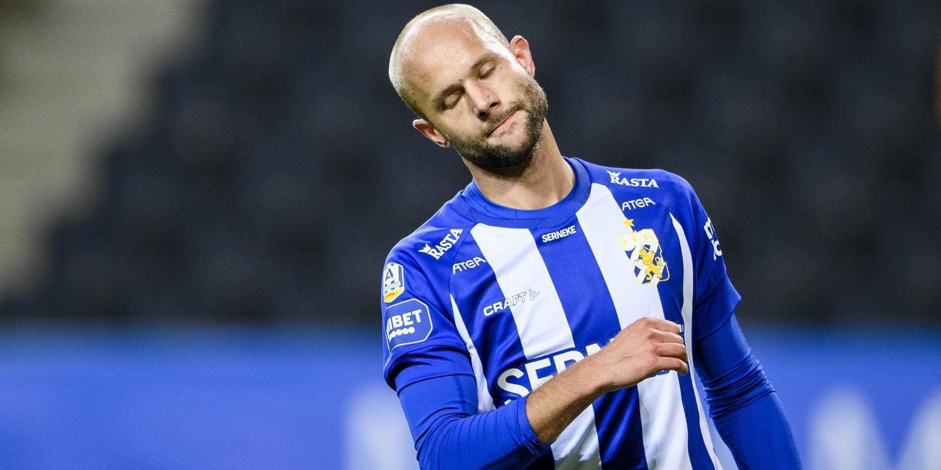 IFK Göteborg Robin Söder deppar.