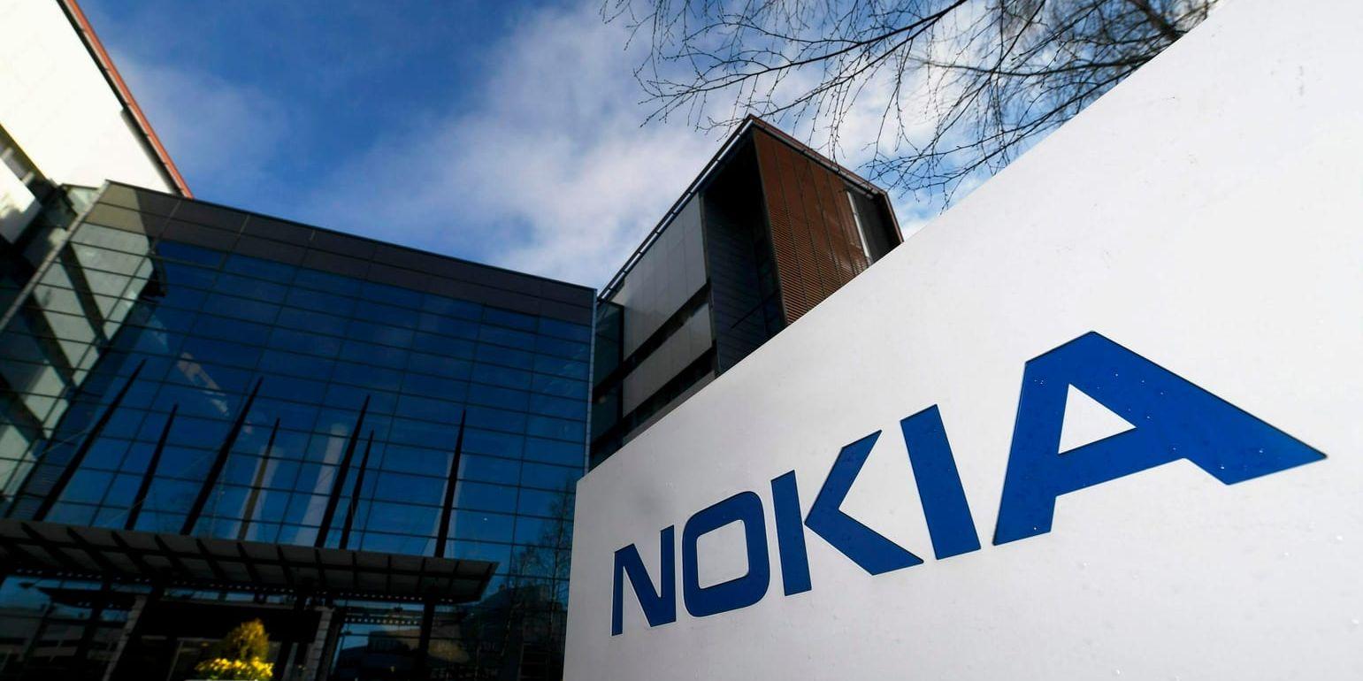 Nokia-aktien rasar på Helsingforsbörsen. Arkivbild.
