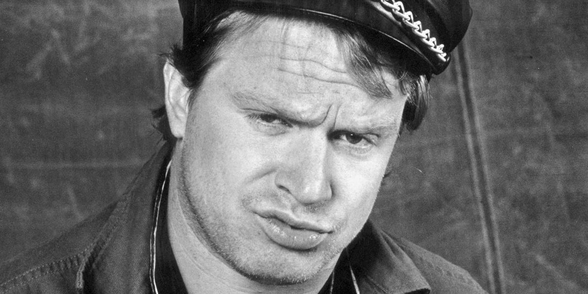 Claes Malmberg som Ronny Jönsson, fotograferad i april 1989..