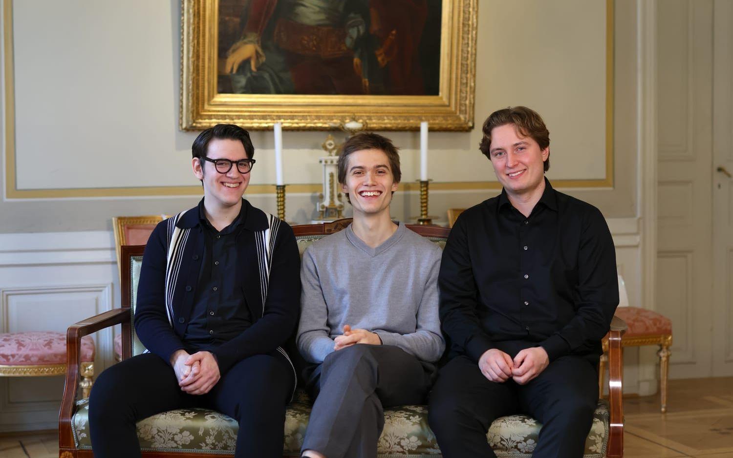 Lorenz Karls, Christoffer Breman och Marcus Bäckerud har gått till final i Solistpriset. 