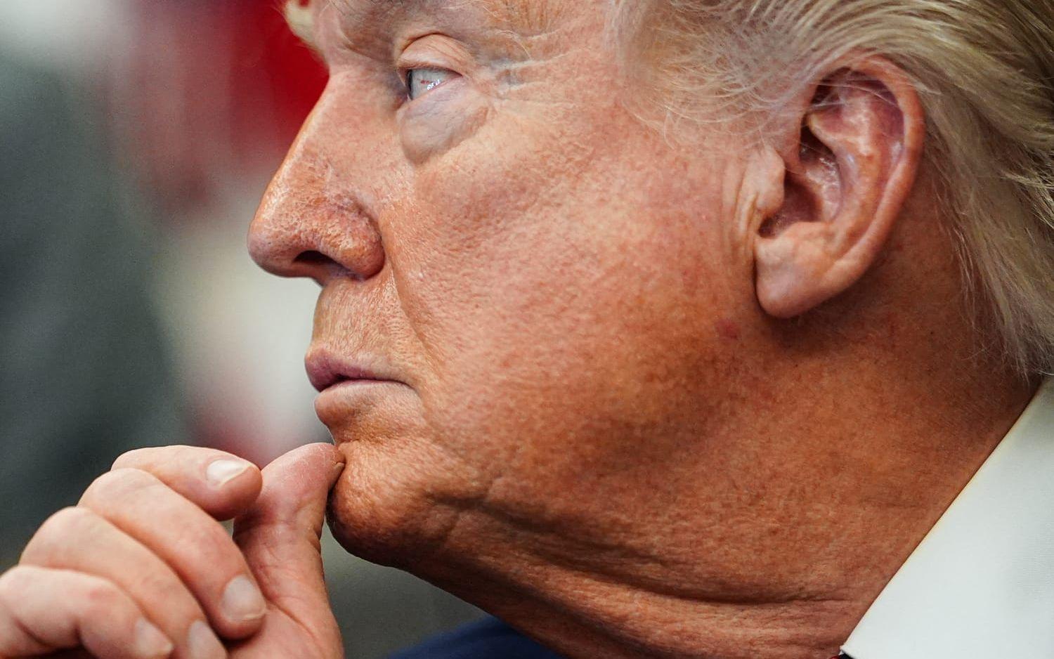 USA:s president Donald Trump. Arkivbild.