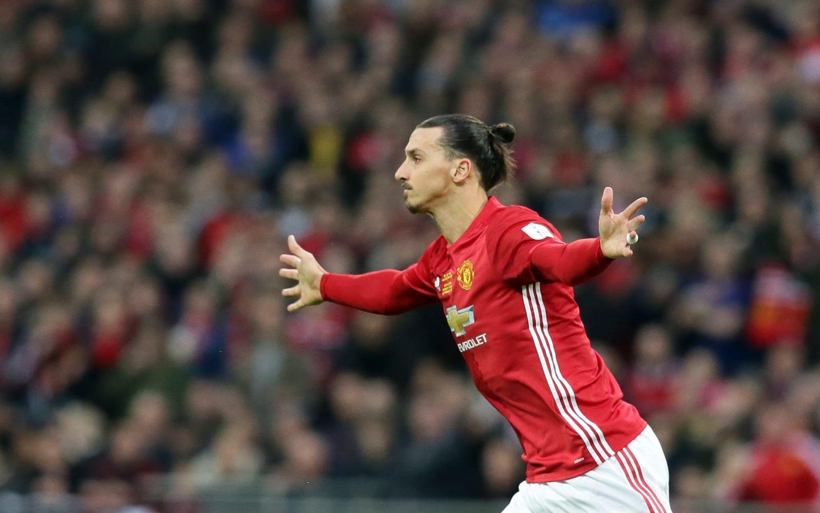 Zlatan Ibrahimovic närmar sig comebacken – målet är glasklart. Vinna Premier League med sitt Manchester United. Bild: TT