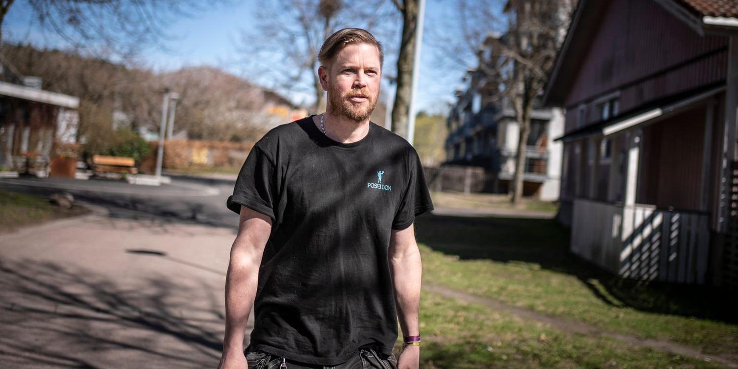 Poseidons miljövärdssamordnare Joakim Fagerström.