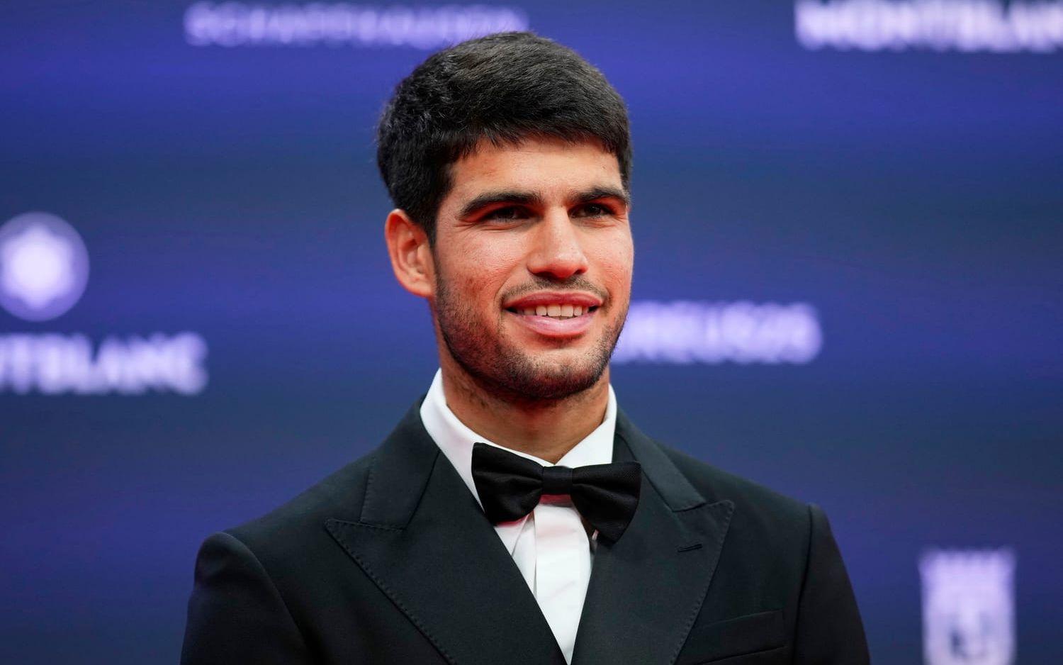 Carlos Alcaraz under Laureus-galan i Madrid.