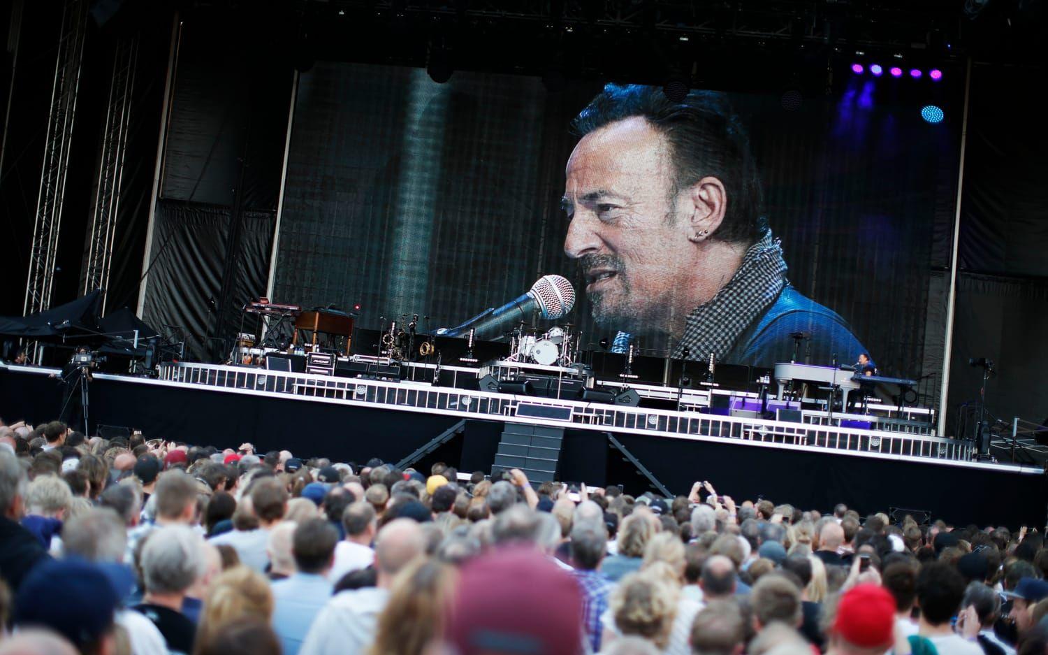 Bruce Springsteen på Ullevi. Foto: TT