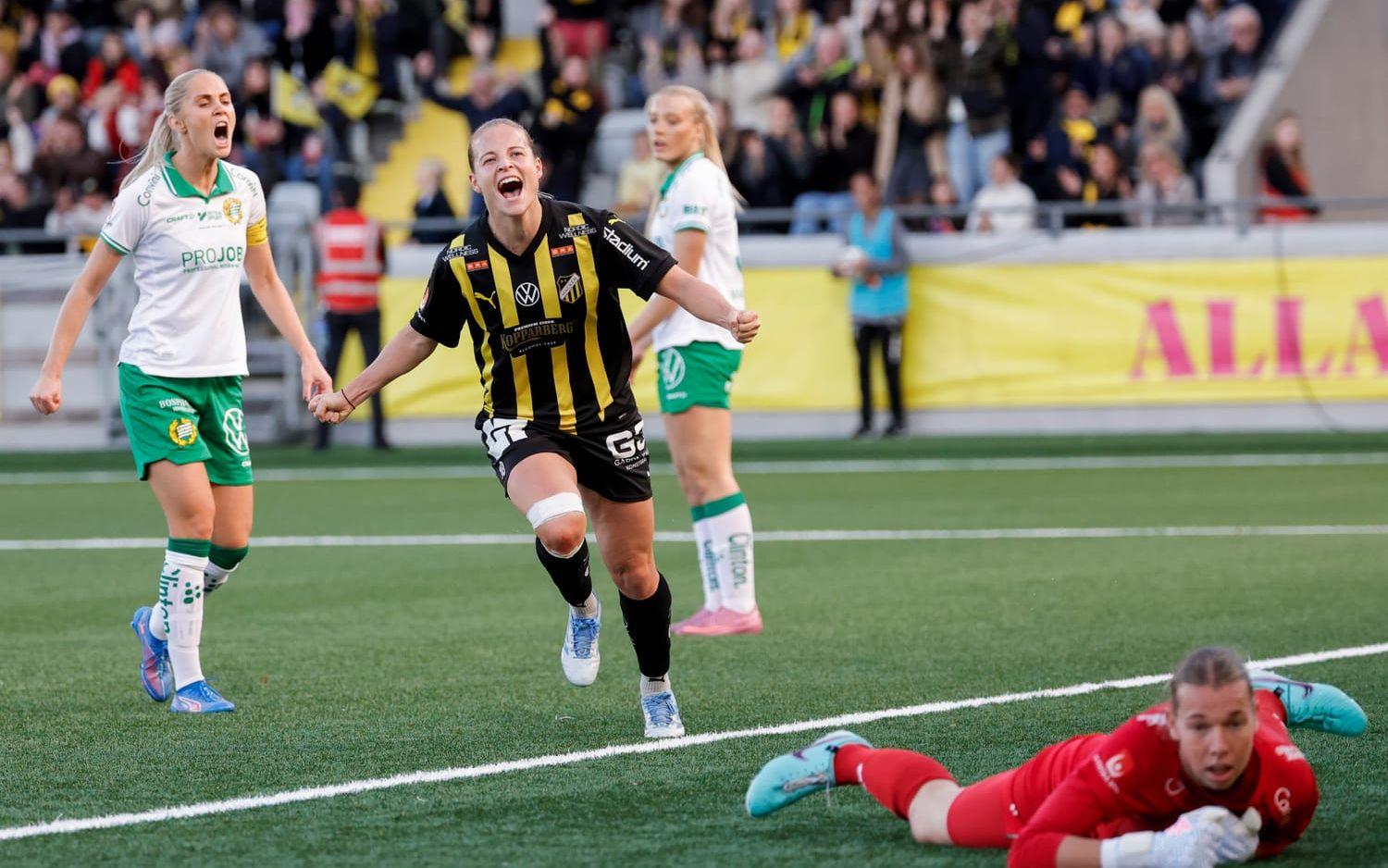 En historisk final väntar mellan Hammarby och Anna Anvegårds BK Häcken i Europa Cup. Arkivbild.