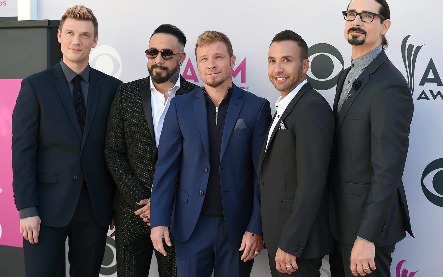 Backstreet Boys i år. Foto: Jordan Strauss.