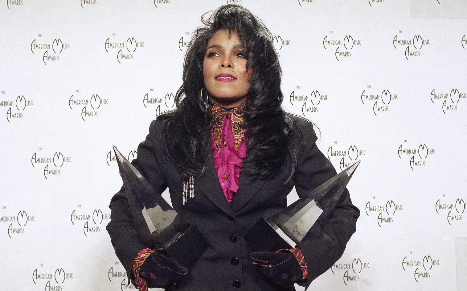 1990 såg popstjärnan Janet Jackson ut såhär. Foto: Douglas C. Pizac.
