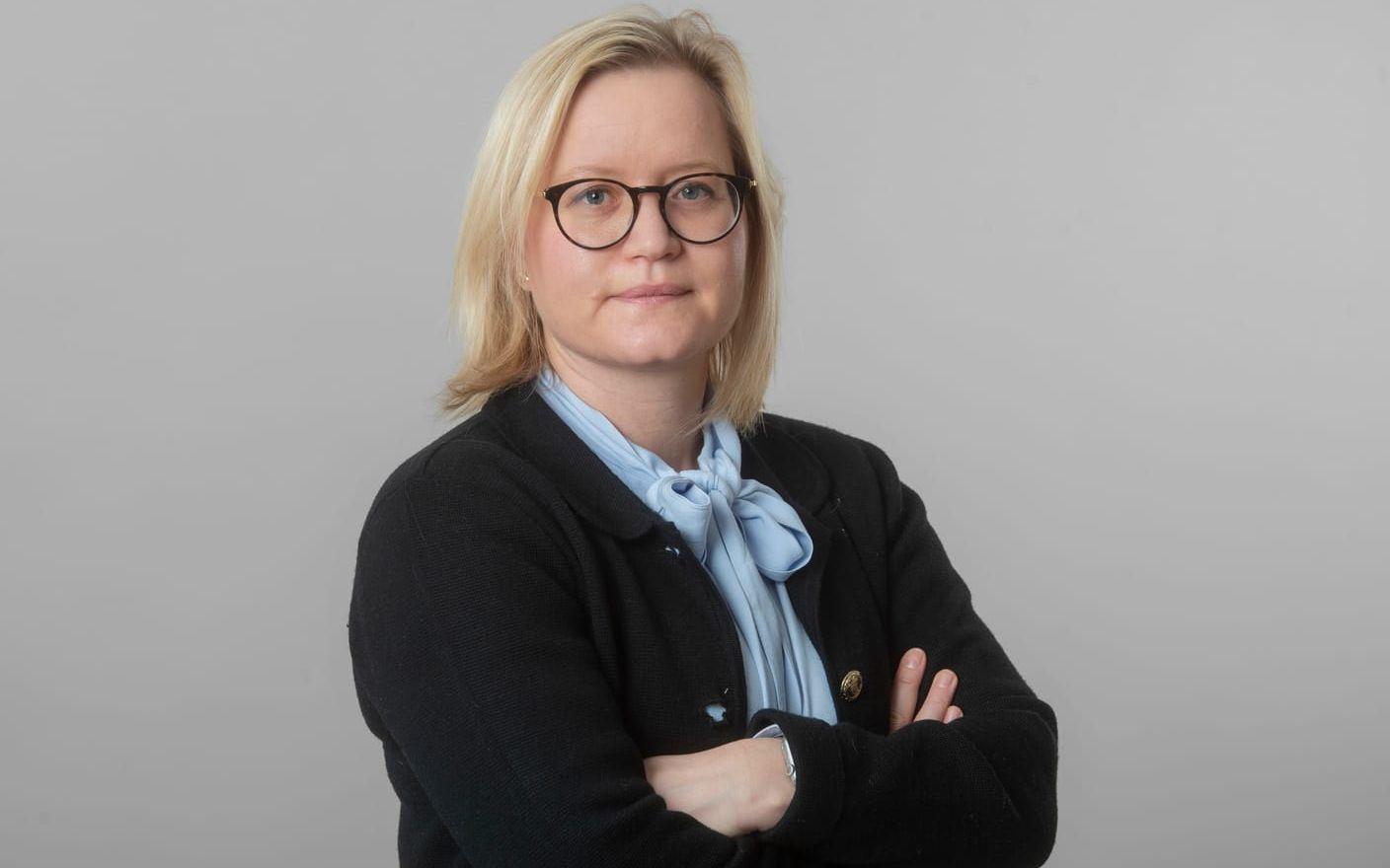 Hanna Alsén, förhandlingschef på Motorbranschens arbetsgivareförbund. Arkivbild.
