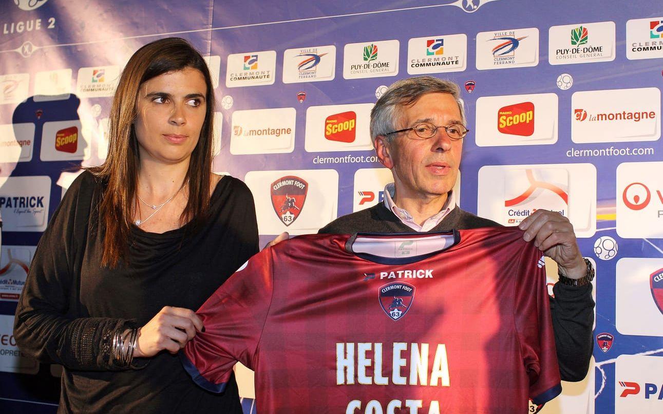 <strong>Helena Costa</strong> blev första kvinnan att på proffsnivå träna ett europeiskt fotbollslag. Foto: TT