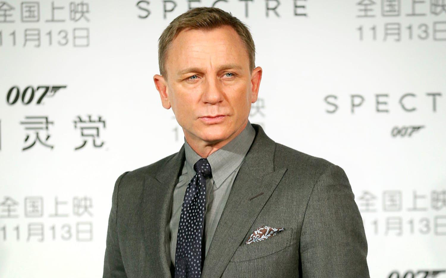 Daniel Craig har spelat Bond  i fyra filmer sedan 2006. Huruvida han fortsätter eller ej återstår att se. Foto: Mark Schiefelbein.