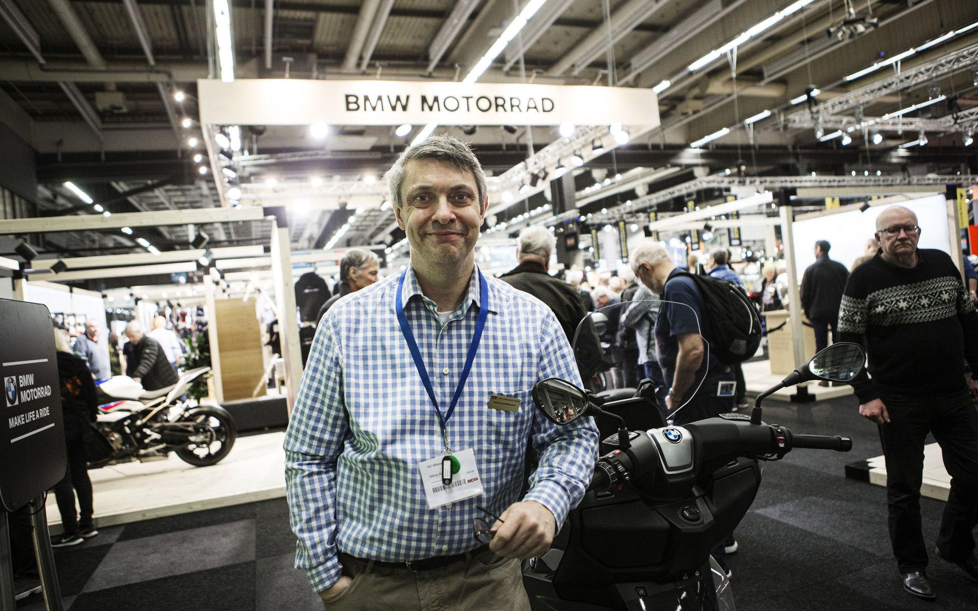 Niklas Kristoffersson, vd för Moped- och motorcykelbranschen i Sverige.