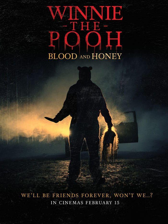I den nya slasherskräckfilmen  ”Winnie the Pooh: Blood and Honey” är Nasse kannibal och Nalle Puh våldsam med slägga. 
