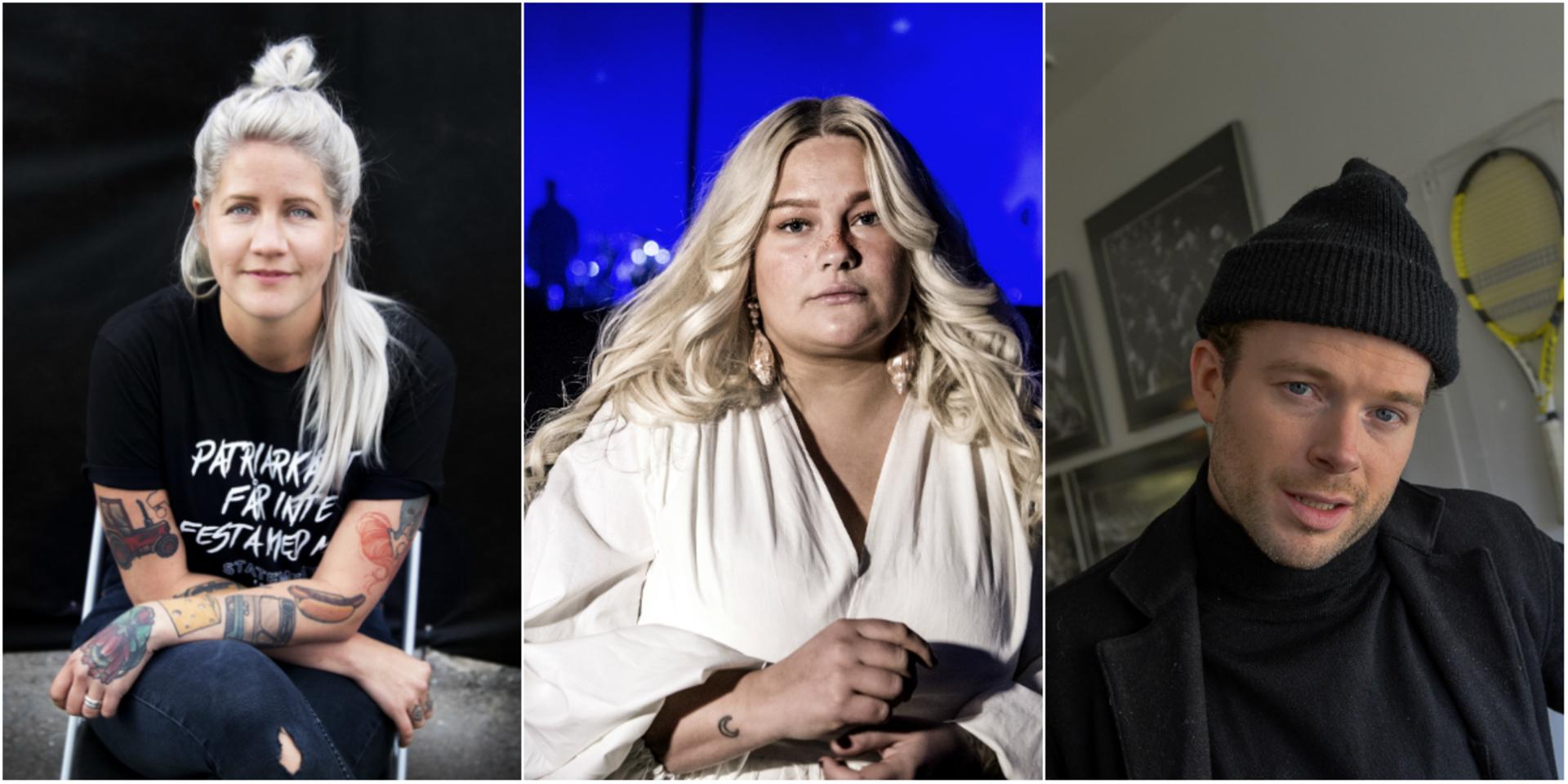 Emma Knyckare, Sarah Klang och Jonas Lundqvist kammade hem varsitt pris på Manifestgalan.