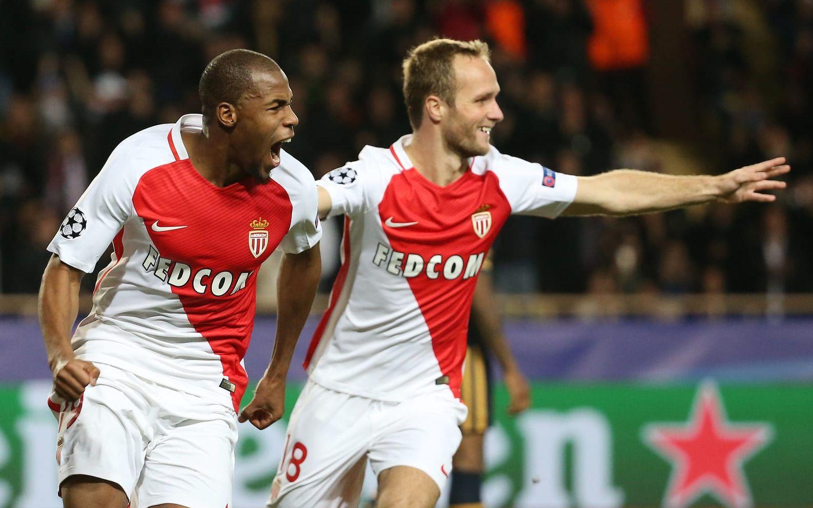 Valère Germain (till höger) har varit i fin målform den här säsongen. Foto: Bildbyrån