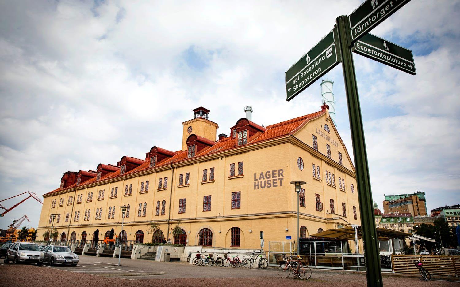 Lagerhuset som ligger vid Järntorget där både Nätverkstan, Ord & Bild och Glänta huserar. Bild: Jonas Lindstedt