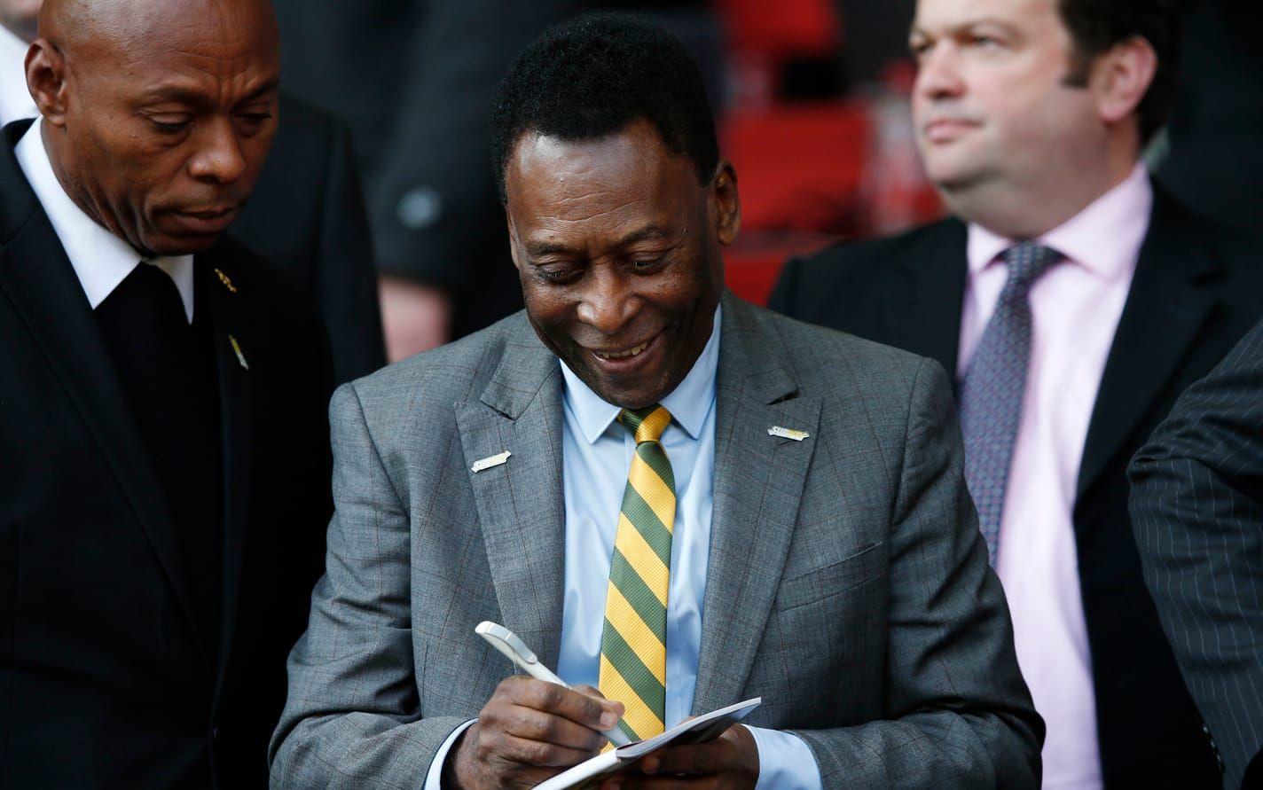 Pelé blev 82 år gammal.
