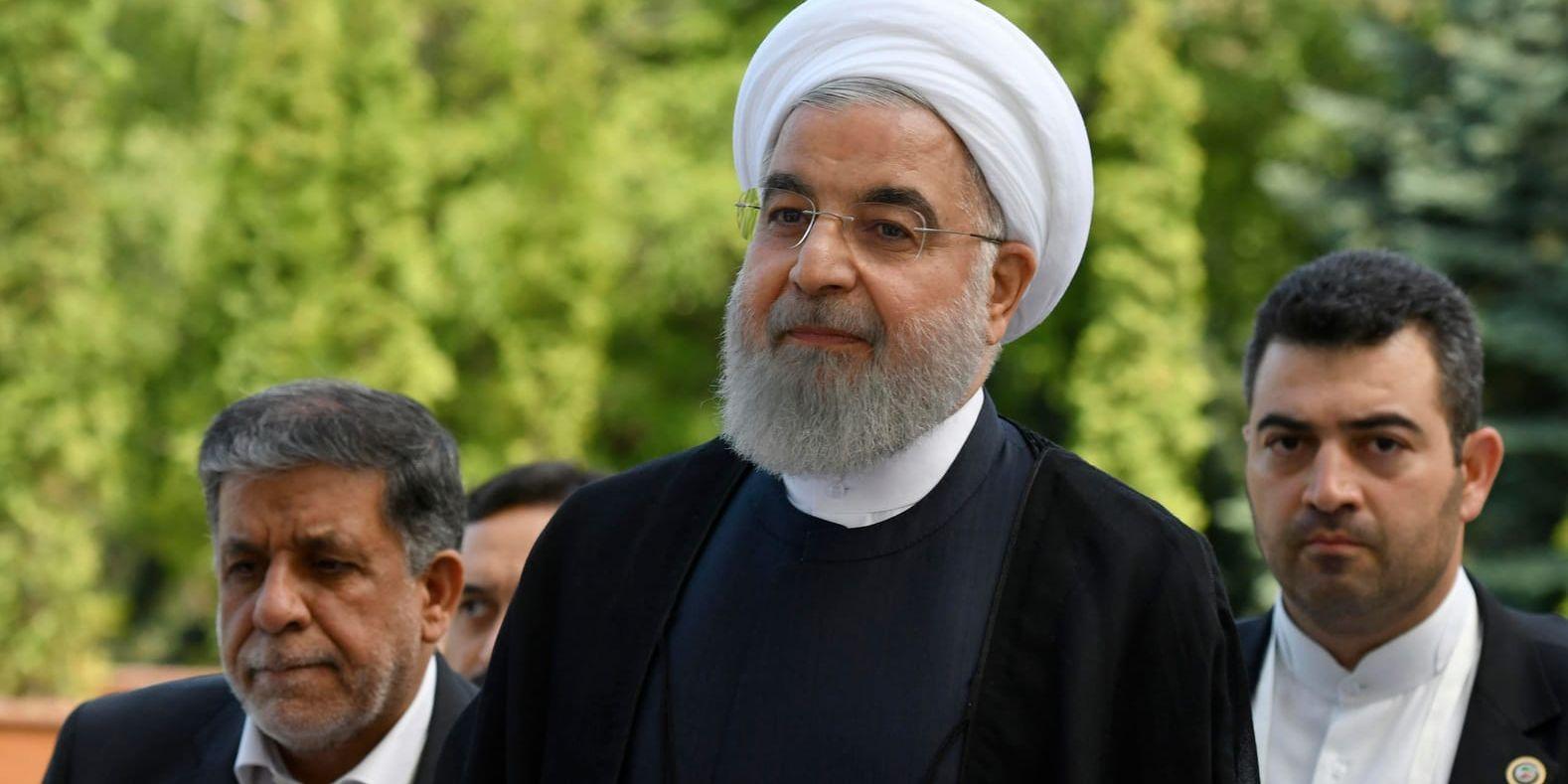 Irans president Hassan Rohani. Arkivbild.