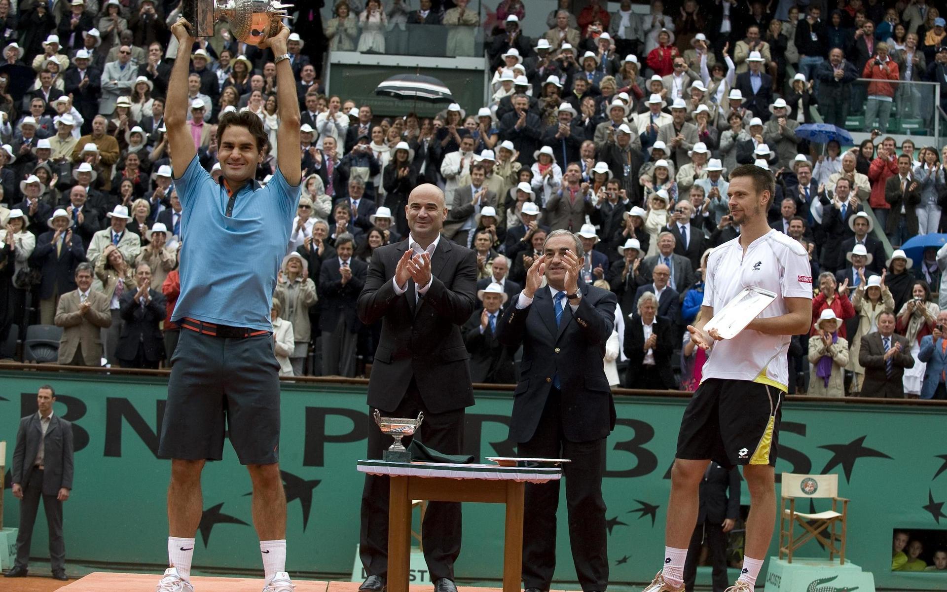 Året innan blev det finalförlust mot Roger Federer i Paris.