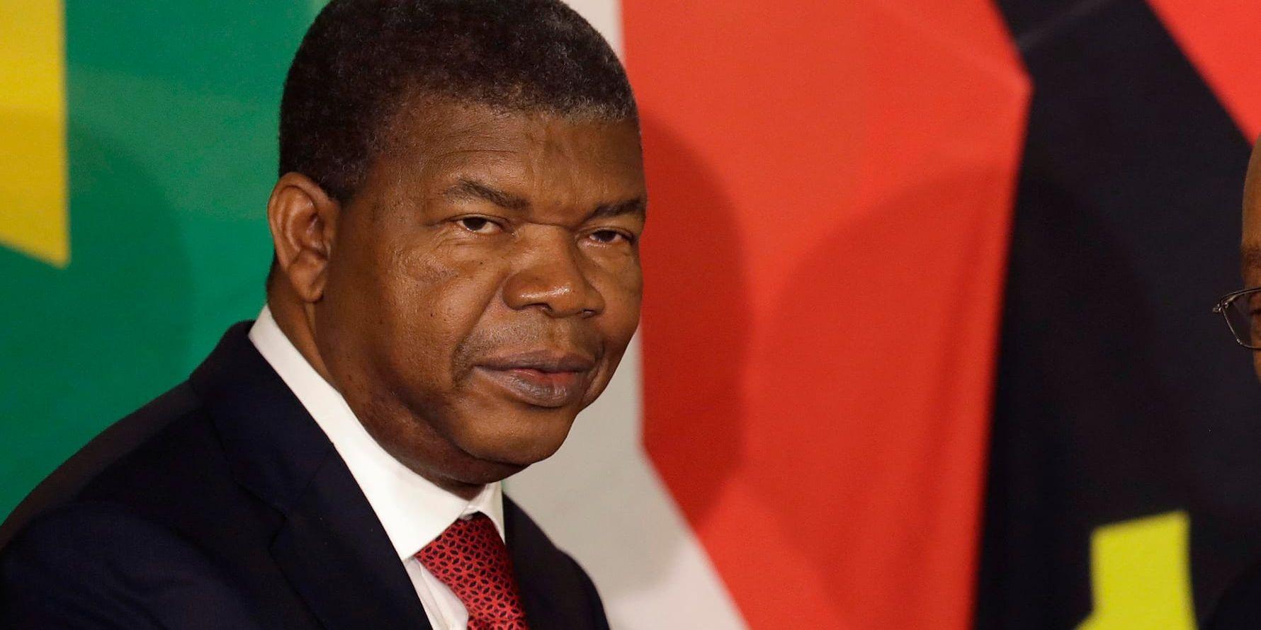 Angolas president João Lourenço.