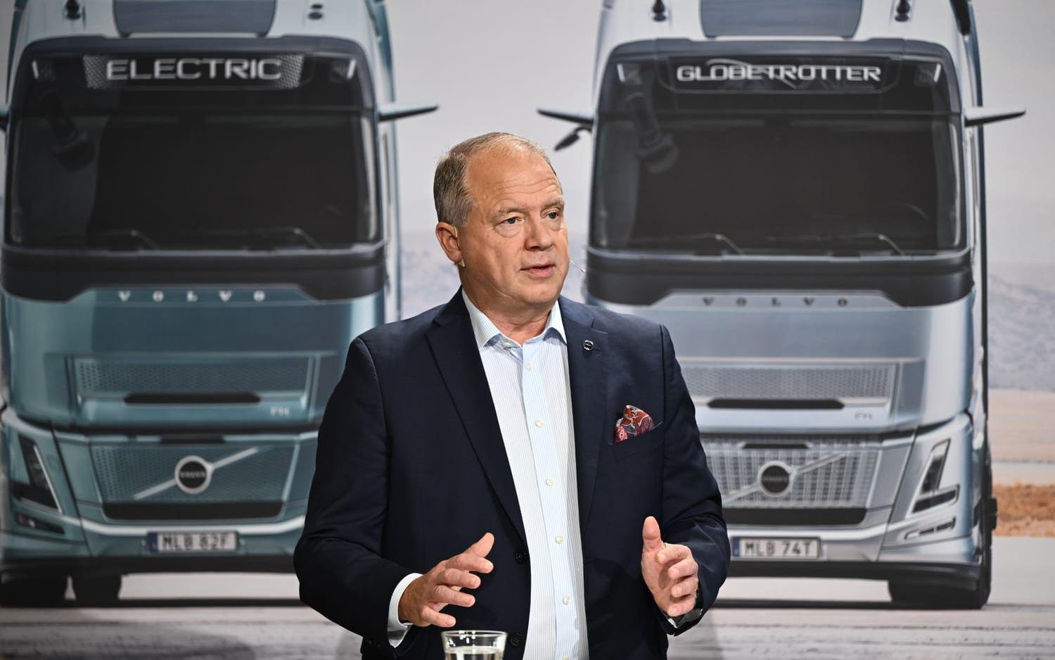 Martin Lundstedt, vd och koncernchef för AB Volvo. Arkivbil. 
