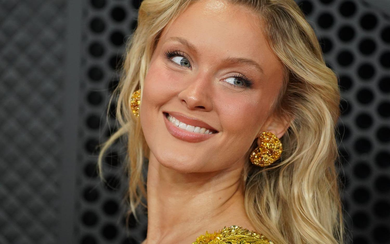 Zara Larsson. Akivbild. 