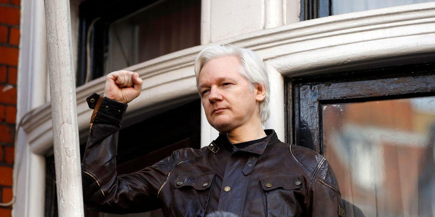 Julian Assange "överväger" att vittna inför den amerikanska senaten, enligt Wikileaks. Arkivbild.