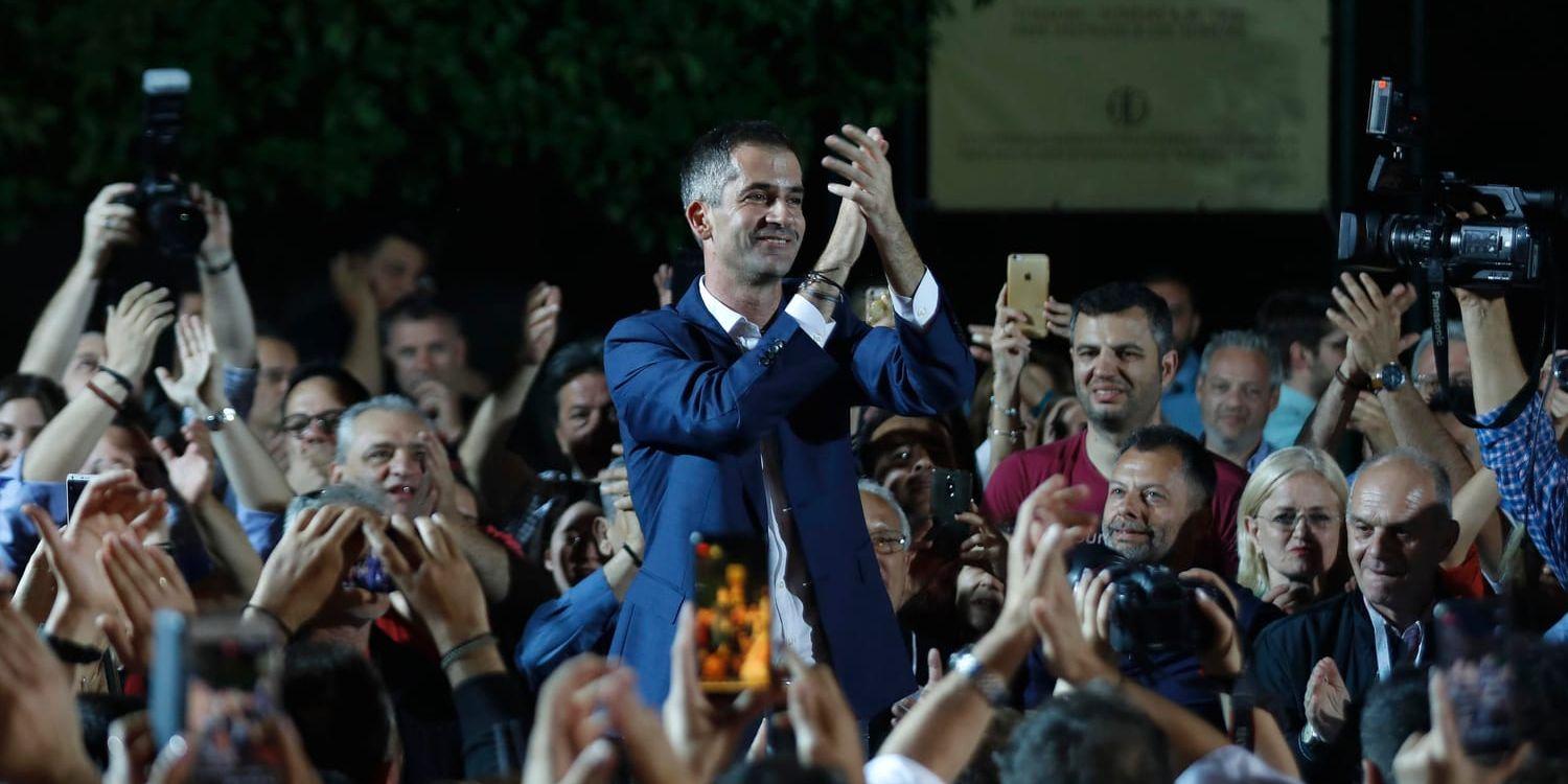 Ny demokratis borgmästarkandidat i Aten, Kostas Bakoyannis.