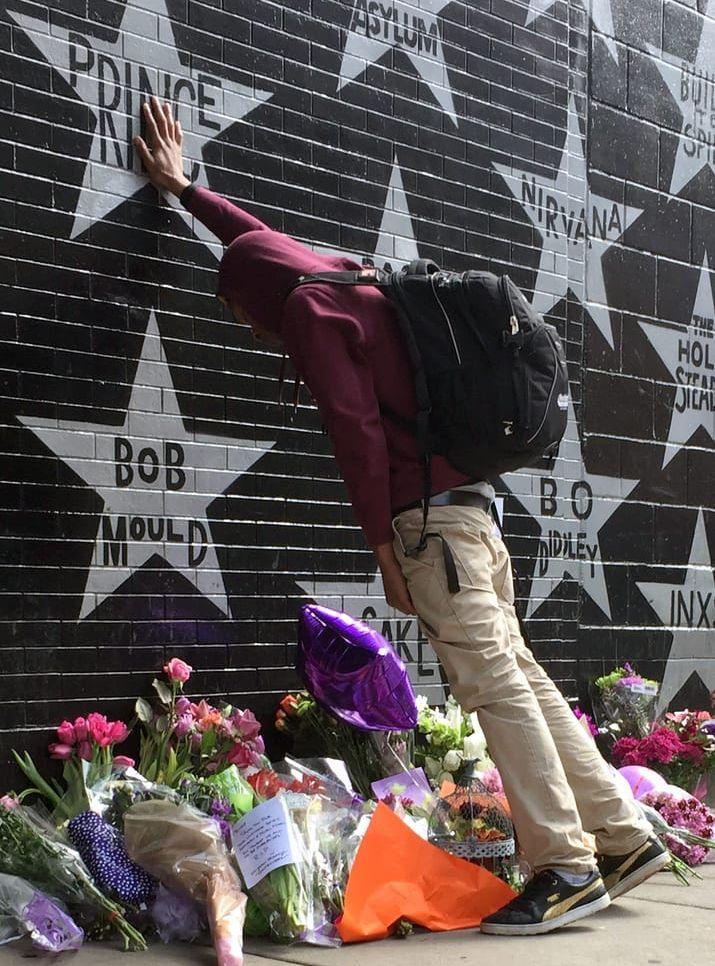 Prince har en egen stjärna på väggen på First Avenue.