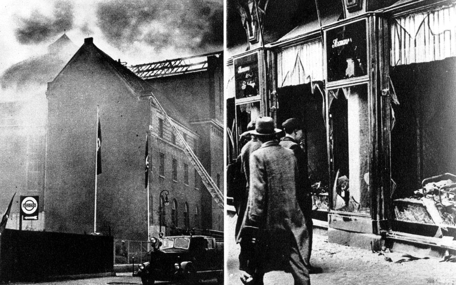 Under Hitler valde nazisterna gärna judiska helger för att genomföra särskilda pogromer. Foto: FLT-Pica