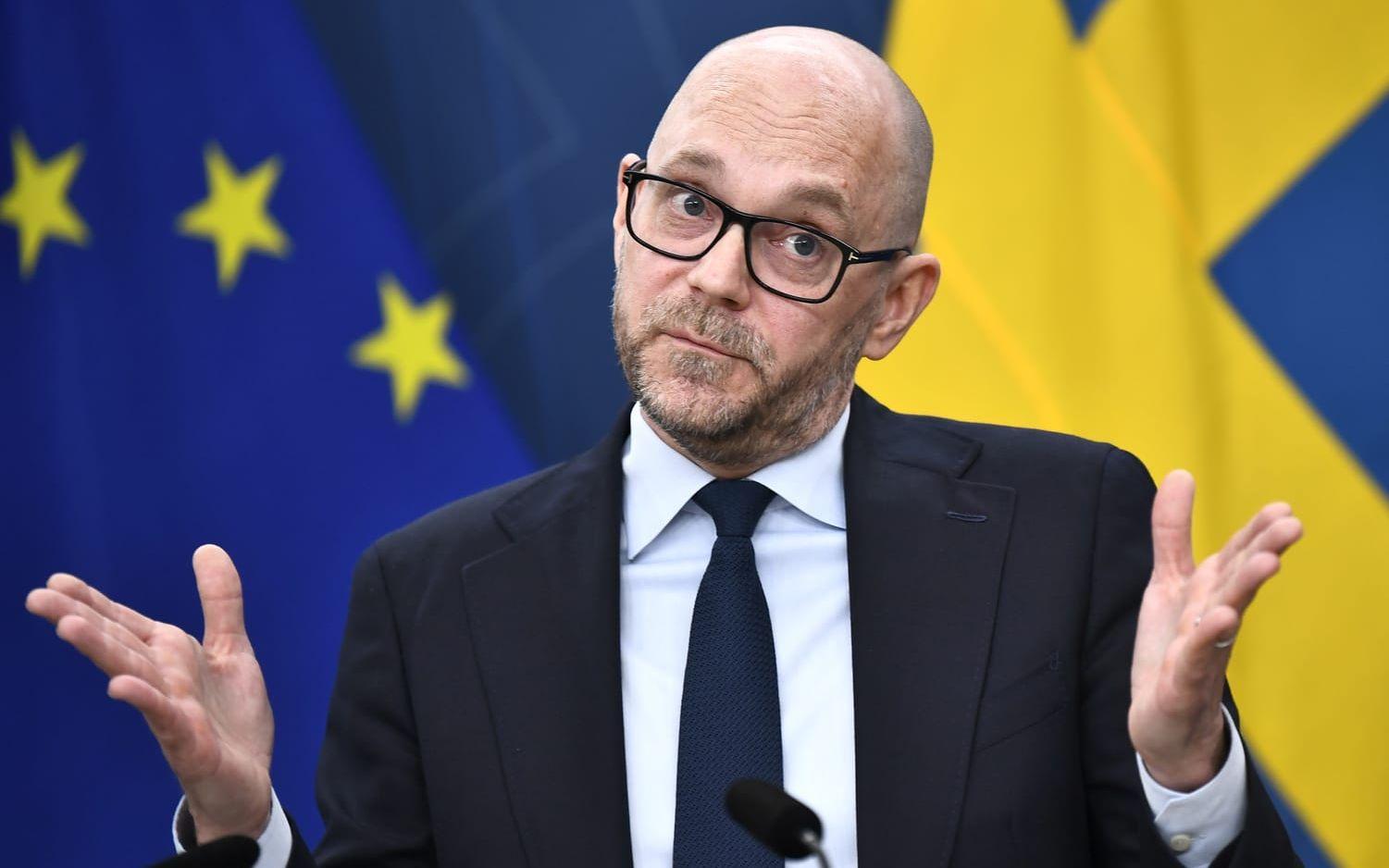 Arbetsmarknadsminister Johan Britz (L). Arkivbild.