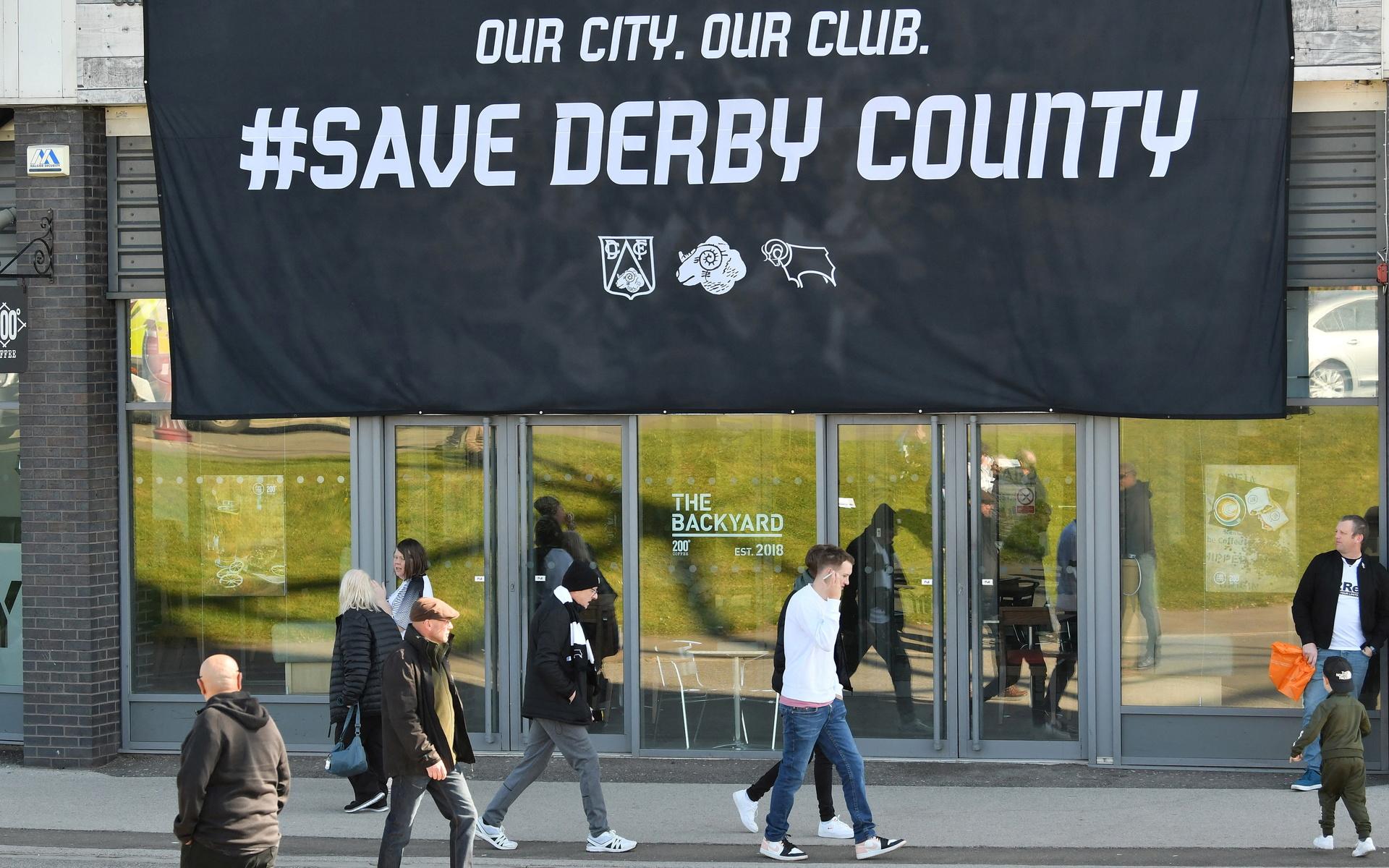 Derby County uppges leta efter nya ägare. 