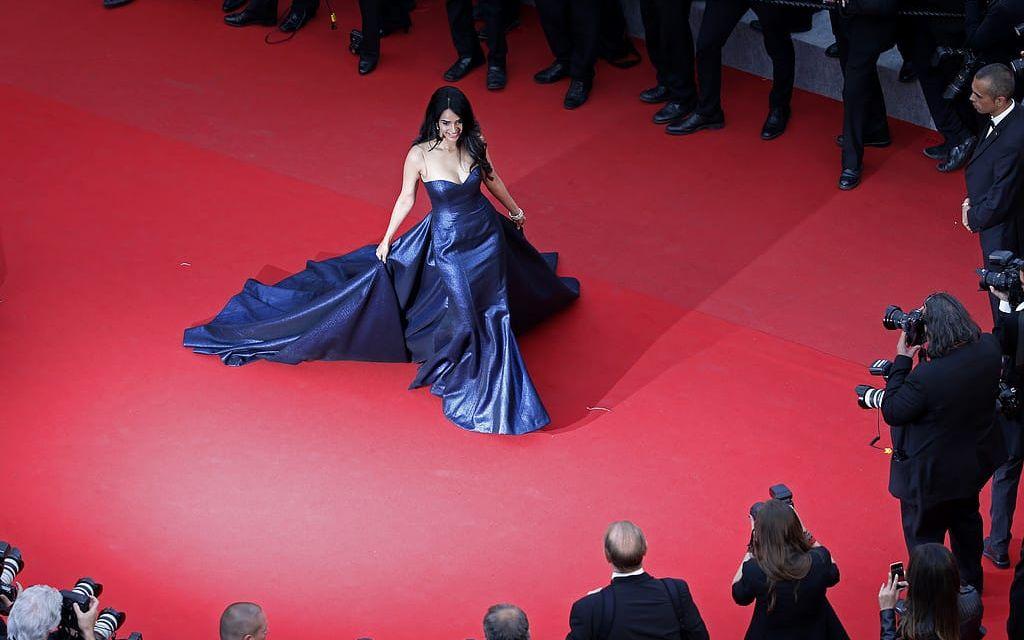 Mallika Sherawat på årets filmfestival i Cannes. Foto: TT.