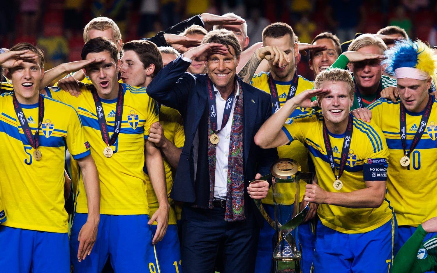 Håkan Ericson ledde U21-landslaget till EM-guld. Bild: Bildbyrån