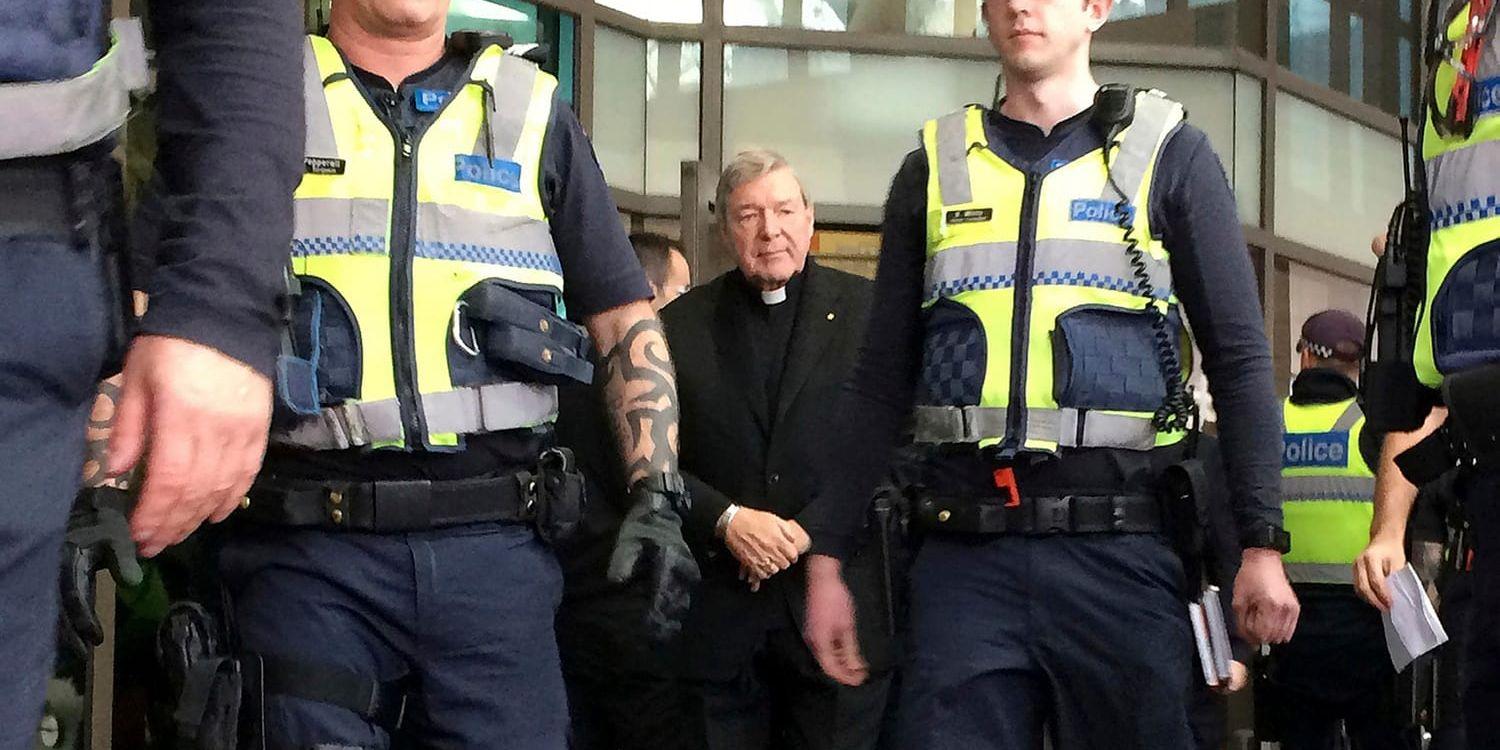 Australiske kardinalen George Pell är en av många som anklagas för övergrepp. Arkivbild.