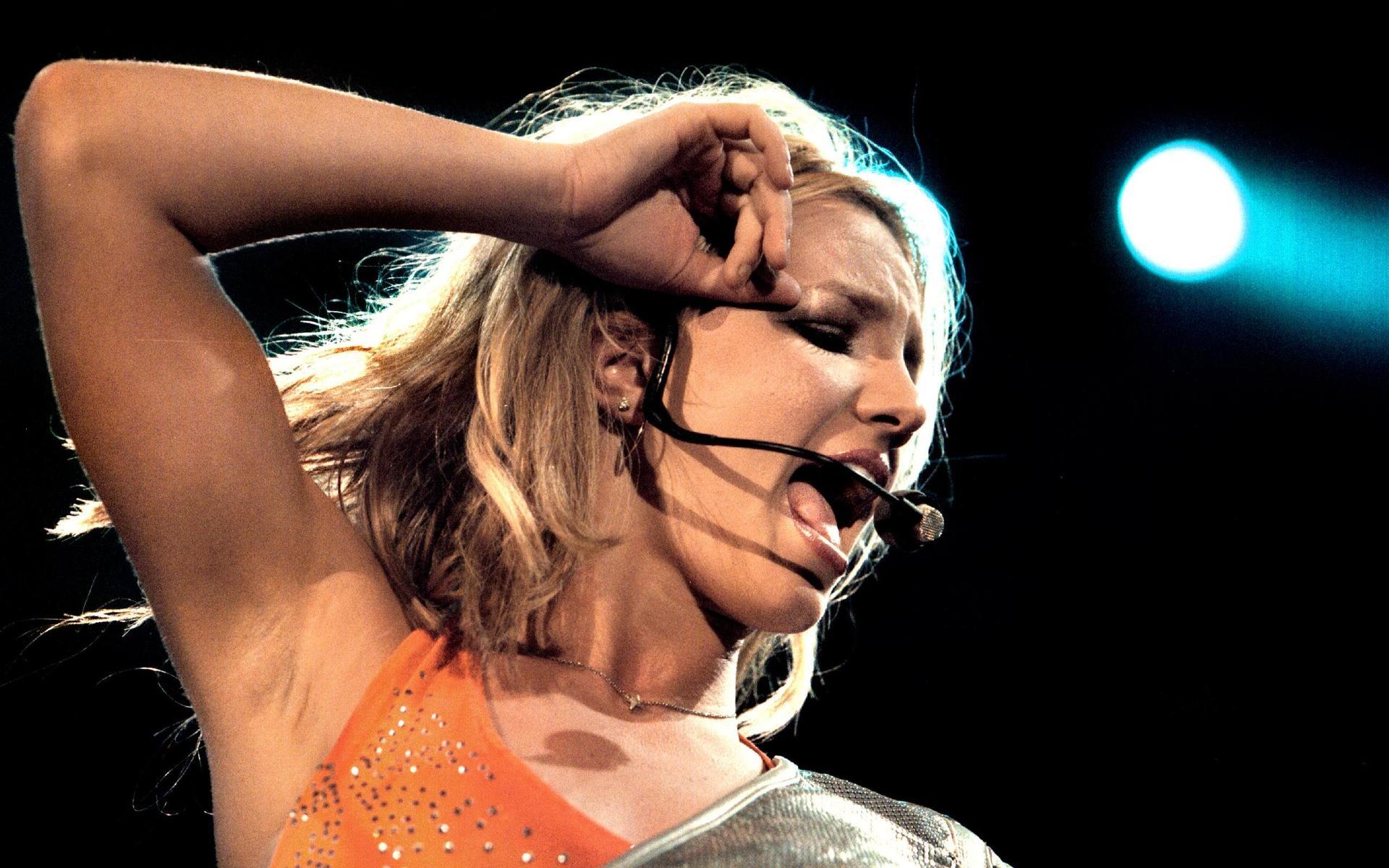 Britney Spears på scen i Scandinavium. Nu reagerar hon på dokumentären om ”Free Britney-rörelsen”.