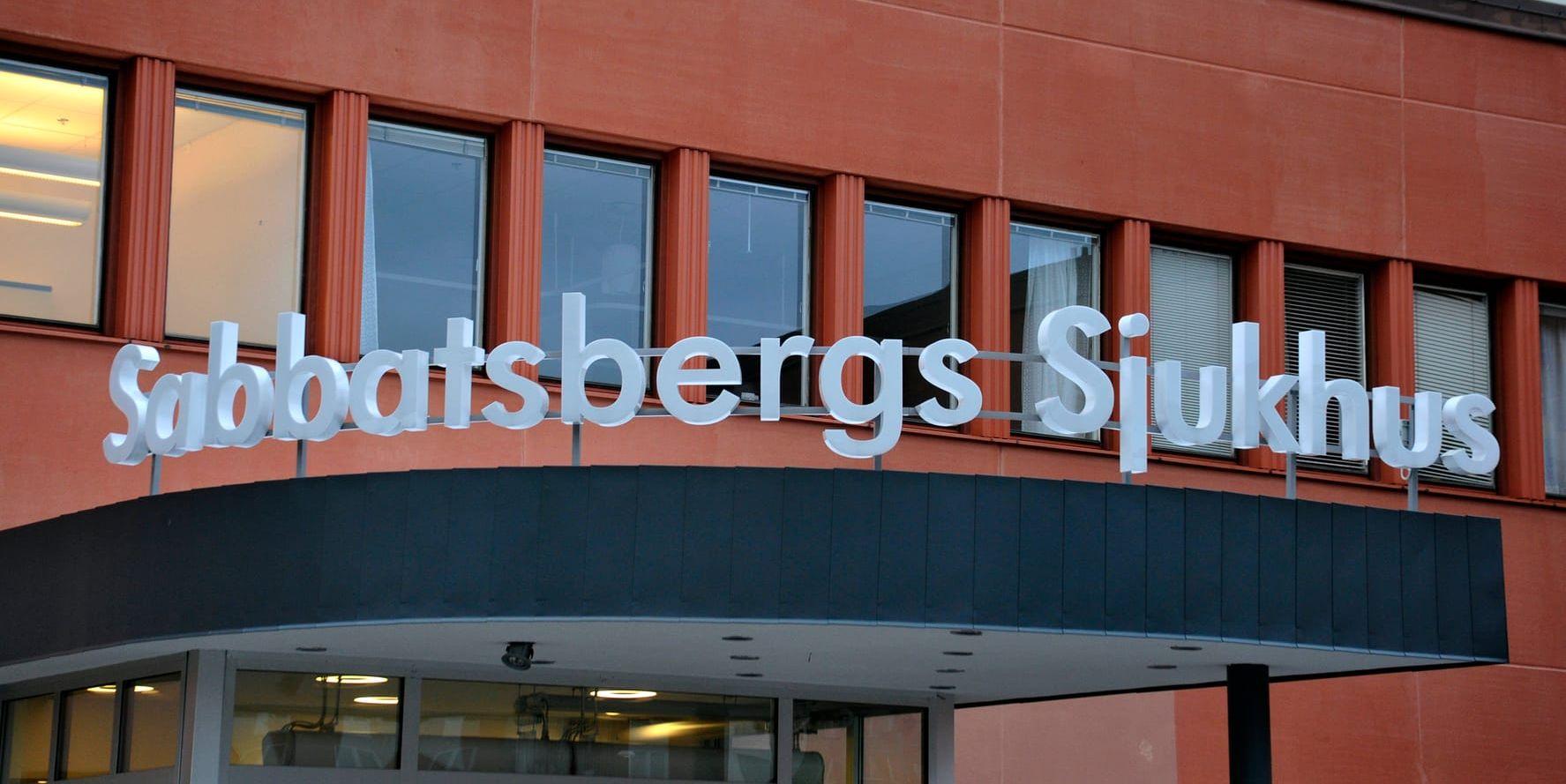 Sabbatsbergs närsjukhus i Stockholm.