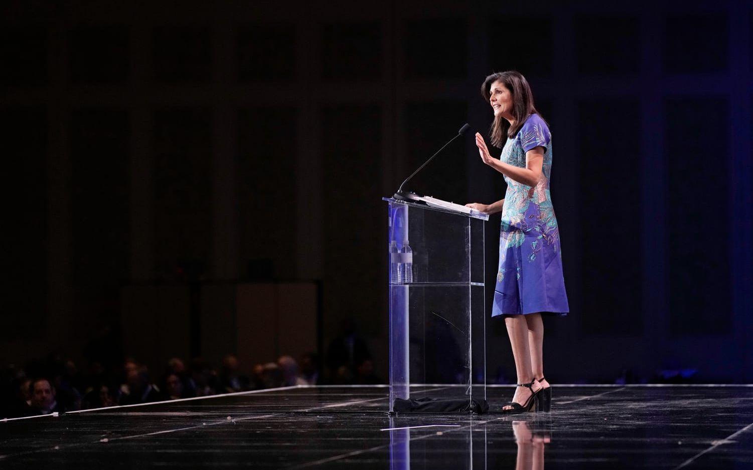 USA:s tidigare FN-ambassadör ställer upp i det kommande presidentvalet 2024. Arkivbild.