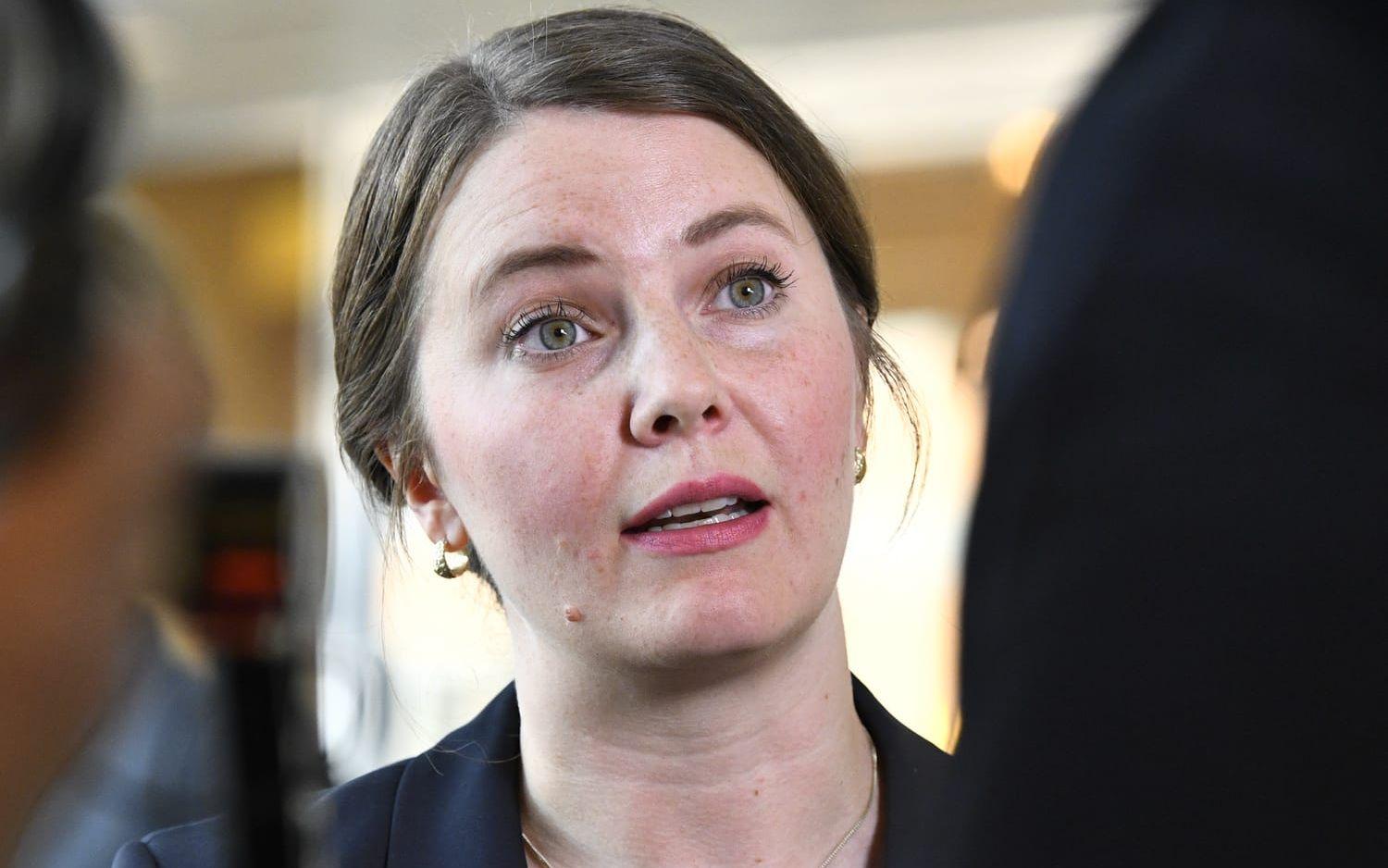 Ida Karkiainen, Socialdemokraternas socialförsäkringspolitiska talesperson. Arkivbild.