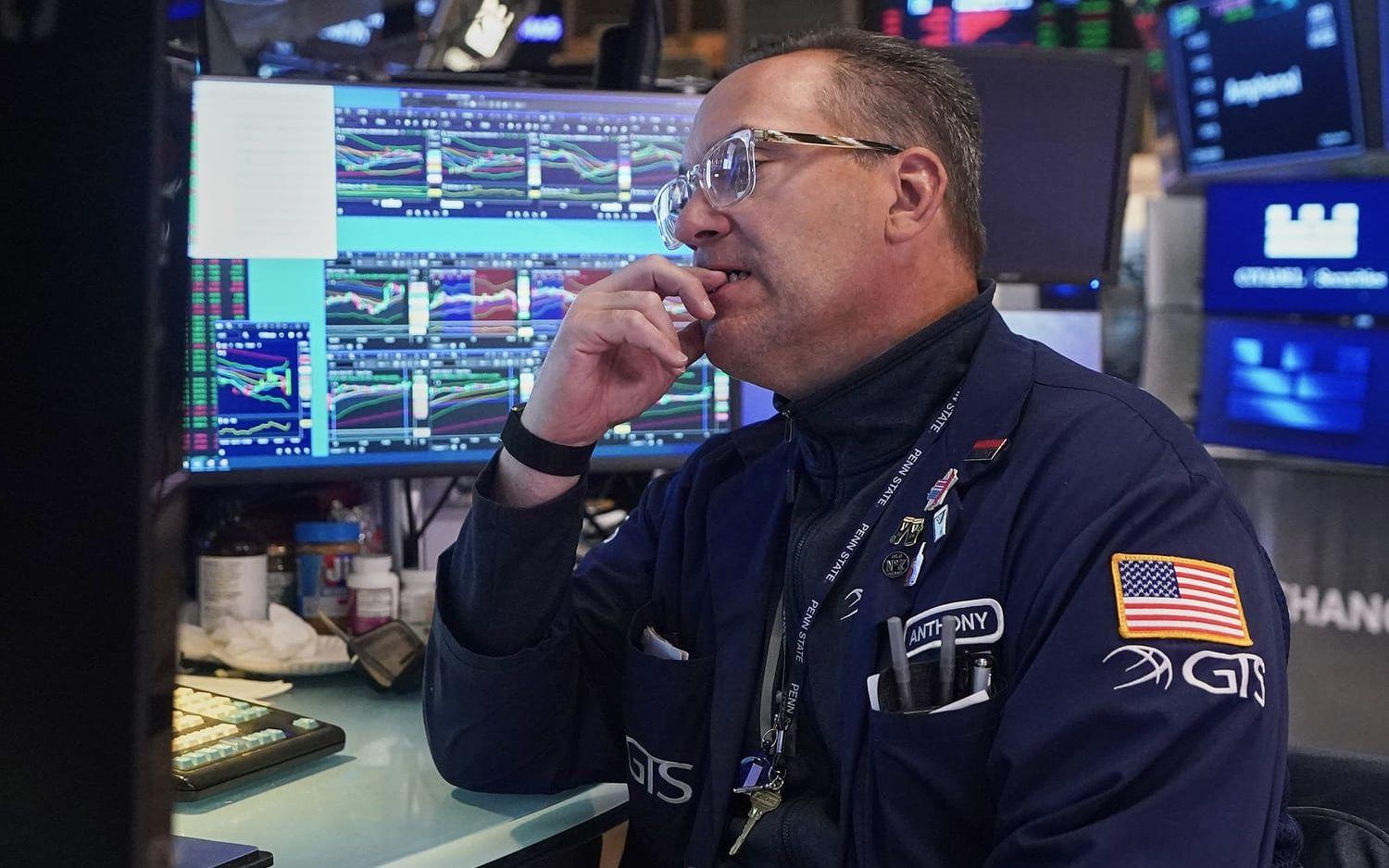 Bistert på Wall Street. Arkivbild.