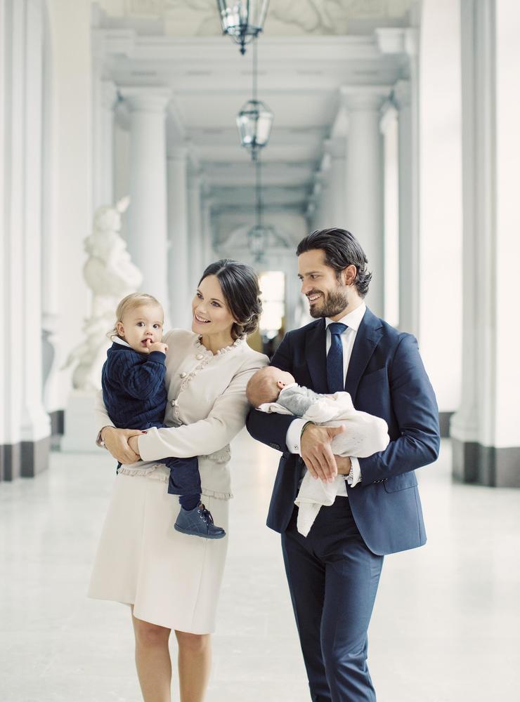 Prins Carl Philip, prinsessan Sofia, prins Alexander och prins Gabriel i september 2017.