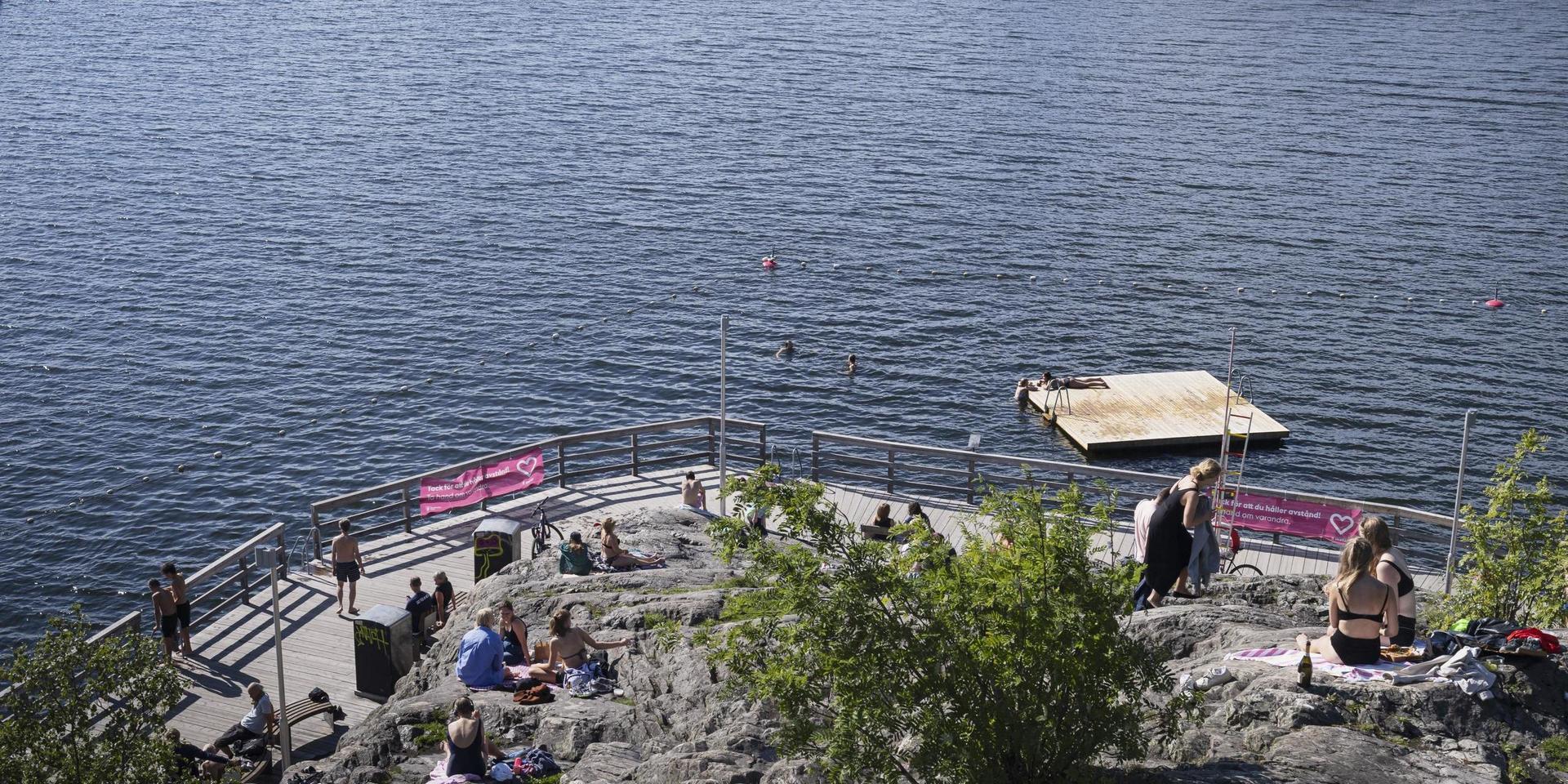 De senaste åren har badvattnet i Sverige försämrats. Arkivbild.