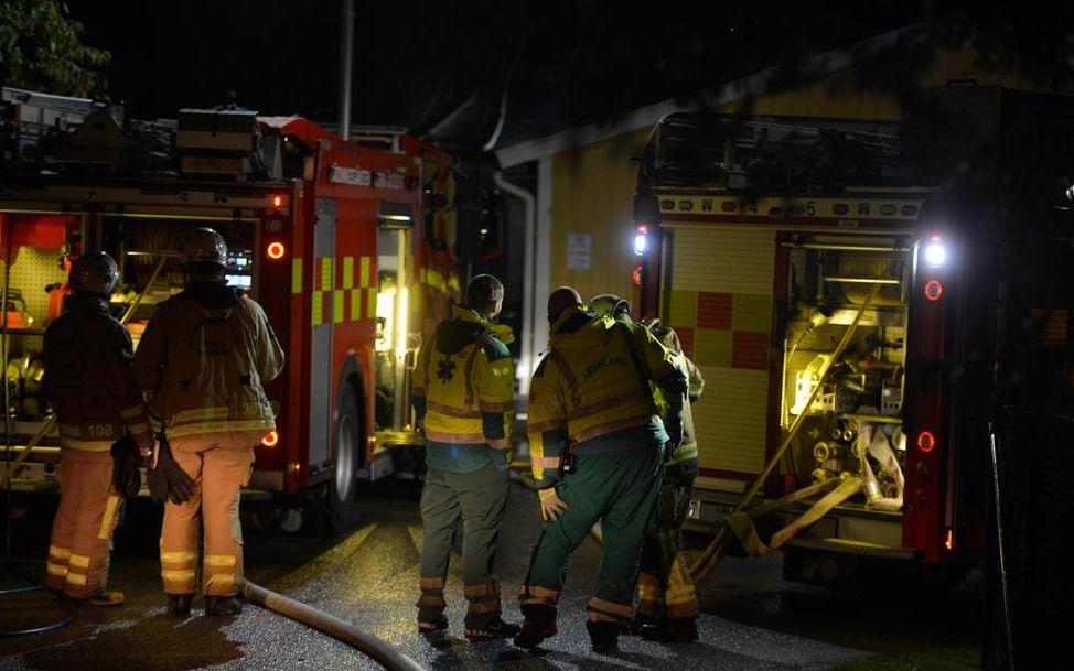Enligt räddningstjänsten är brandsituationen kritisk. Bild: Jonas Myrholm