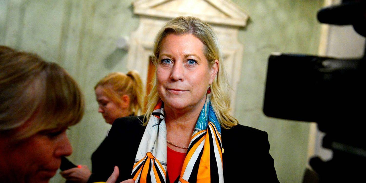 Catharina Elmsäter-Svärd, ett tag påtänkt som ny Moderatledare, blir vd för Byggindustrierna. Arkivbild.