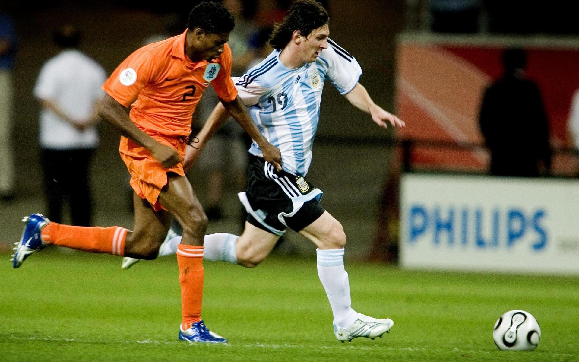 Lionel Messi under VM 2006 (och Kew Jaliens).
