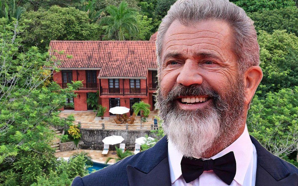 Mel Gibson säljer nu sitt hem i Costa Rica. Foto: Christie’s International Real Estate/TT.