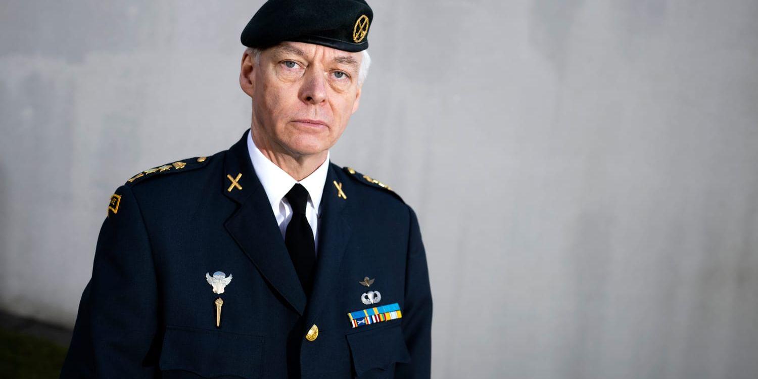 Joakim Paasikivi, överstelöjtnant och lärare i militärstrategi vid Försvarshögskolan. Arkivbild.