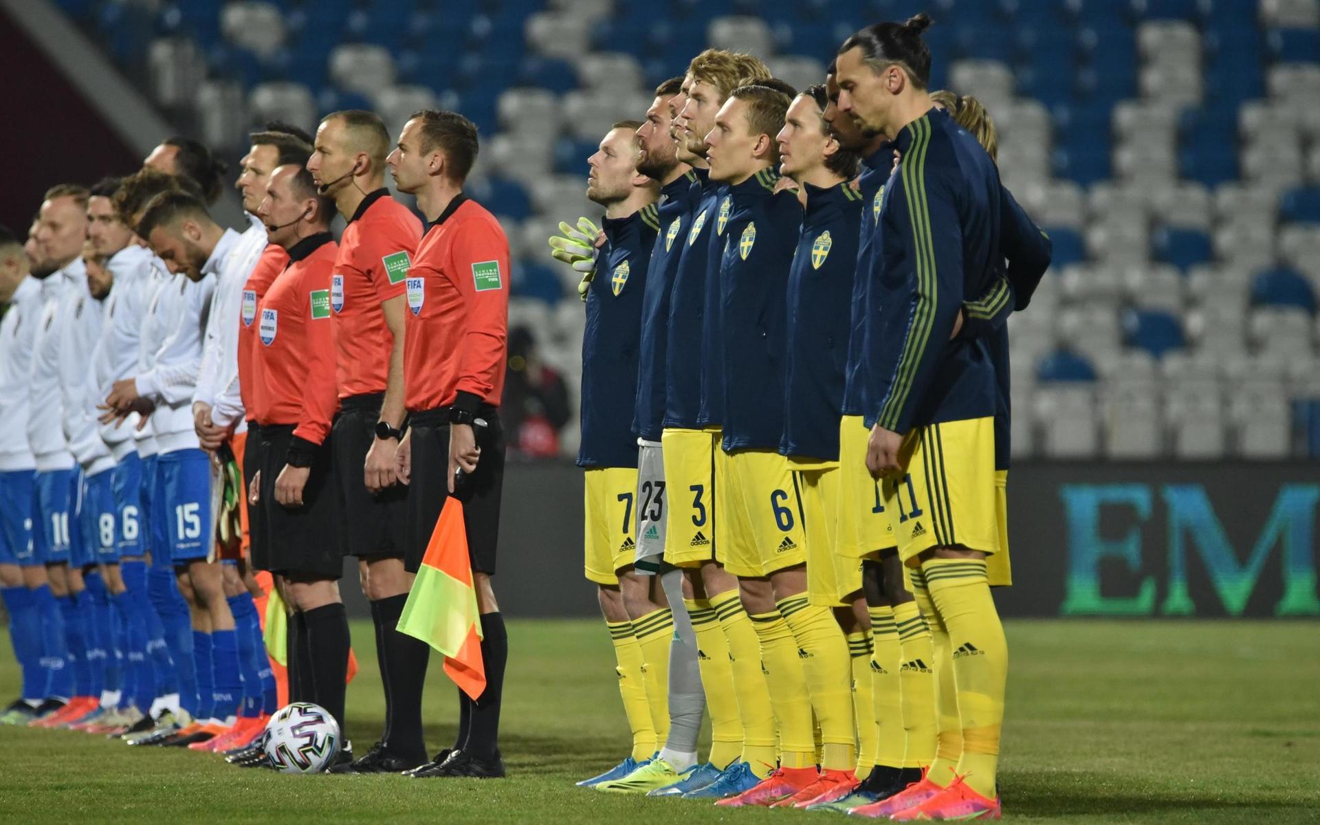 Sverige, till skillnad från flera andra landslag, har valt att inte protestera mot Qatar inför VM-kvalmatcherna. 