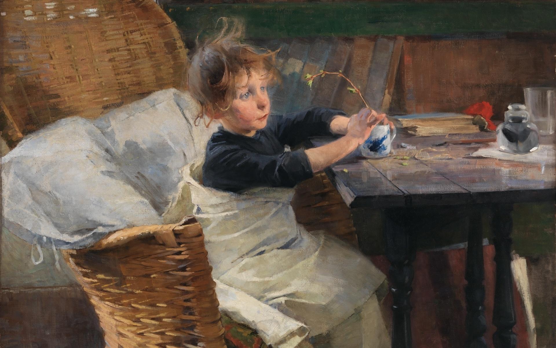 ”Konvalescenten” är en oljemålning  från 1888 av den finlandssvenska konstnären Helene Schjerfbeck som föreställer ett barn som har varit sjukt. 