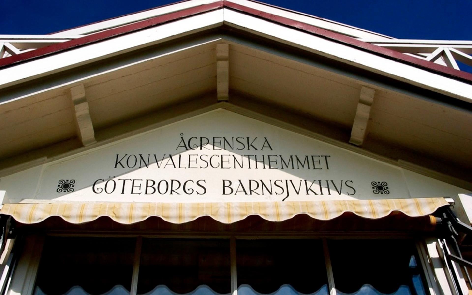 Ågrenska var ett konvalescenthem för barn i Göteborg. 
